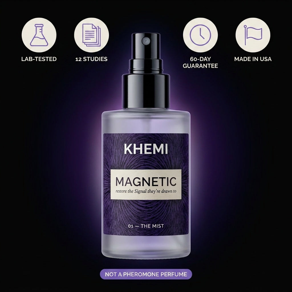 Khemi 01 — The Mist | Postbiotic Attraction Signal Spray